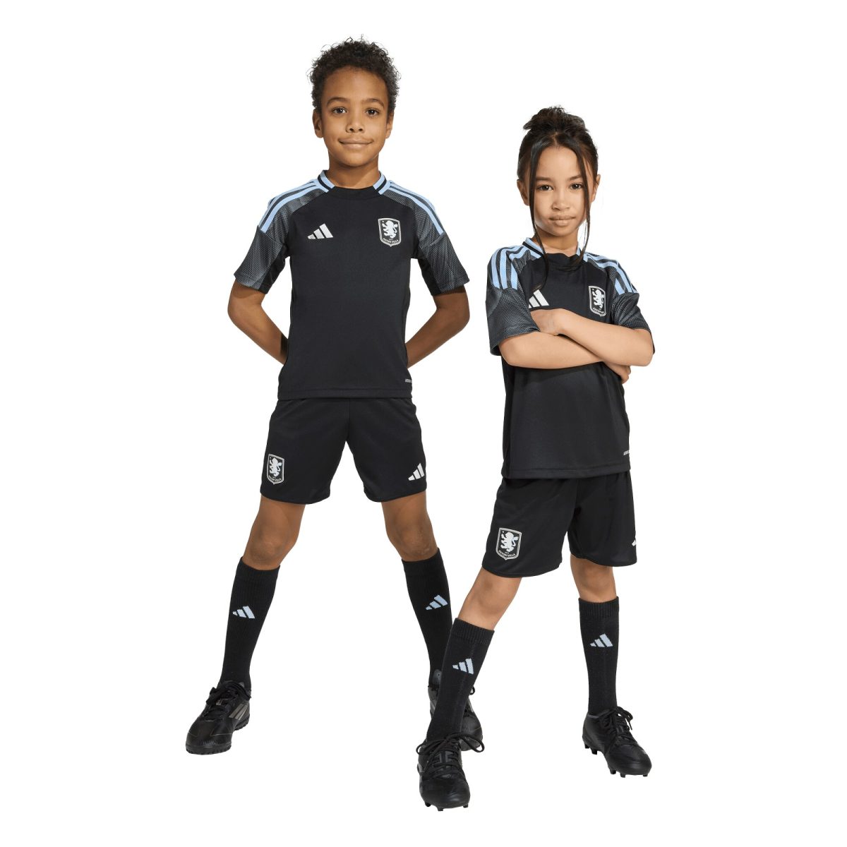 aston villa adidas away mini kit 2025-26 with custom printing Collection | Aston Villa Football Kits and Shirts