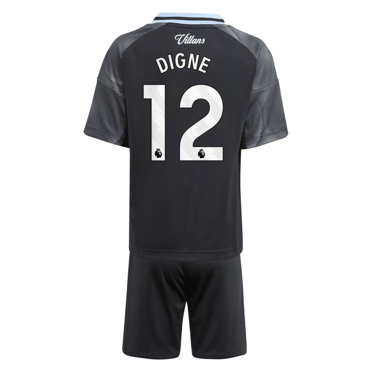 aston villa adidas away mini kit 2025-26 with digne 12 printing Collection | Aston Villa Football Kits and Shirts
