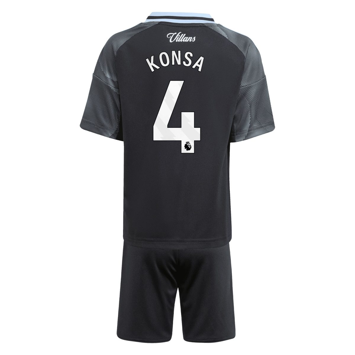 aston villa adidas away mini kit 2025-26 with konsa 4 printing Collection | Aston Villa Football Kits and Shirts