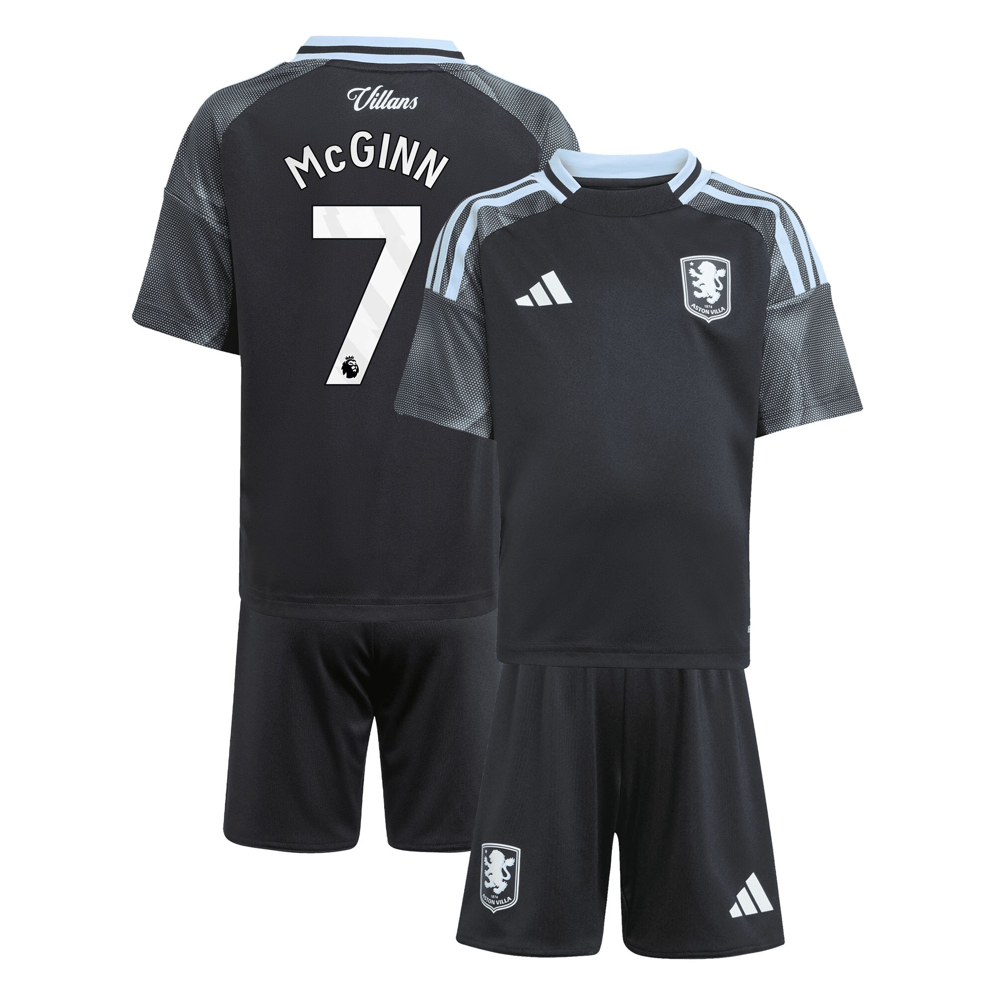 aston villa adidas away mini kit 2025-26 with mcginn 7 printing Collection | Aston Villa Football Kits and Shirts