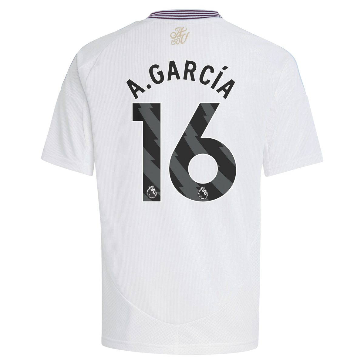 aston villa adidas away shirt 2024-25 – kids with a.garcía 16 printing Collection | Aston Villa Football Kits and Shirts