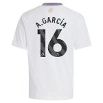 aston villa adidas away shirt 2024-25 – kids with a.garcía 16 printing Collection | Aston Villa Football Kits and Shirts