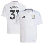 aston villa adidas away shirt 2024-25 – kids with bailey 31 printing Collection | Aston Villa Football Kits and Shirts