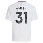 aston villa adidas away shirt 2024-25 – kids with bailey 31 printing Collection | Aston Villa Football Kits and Shirts