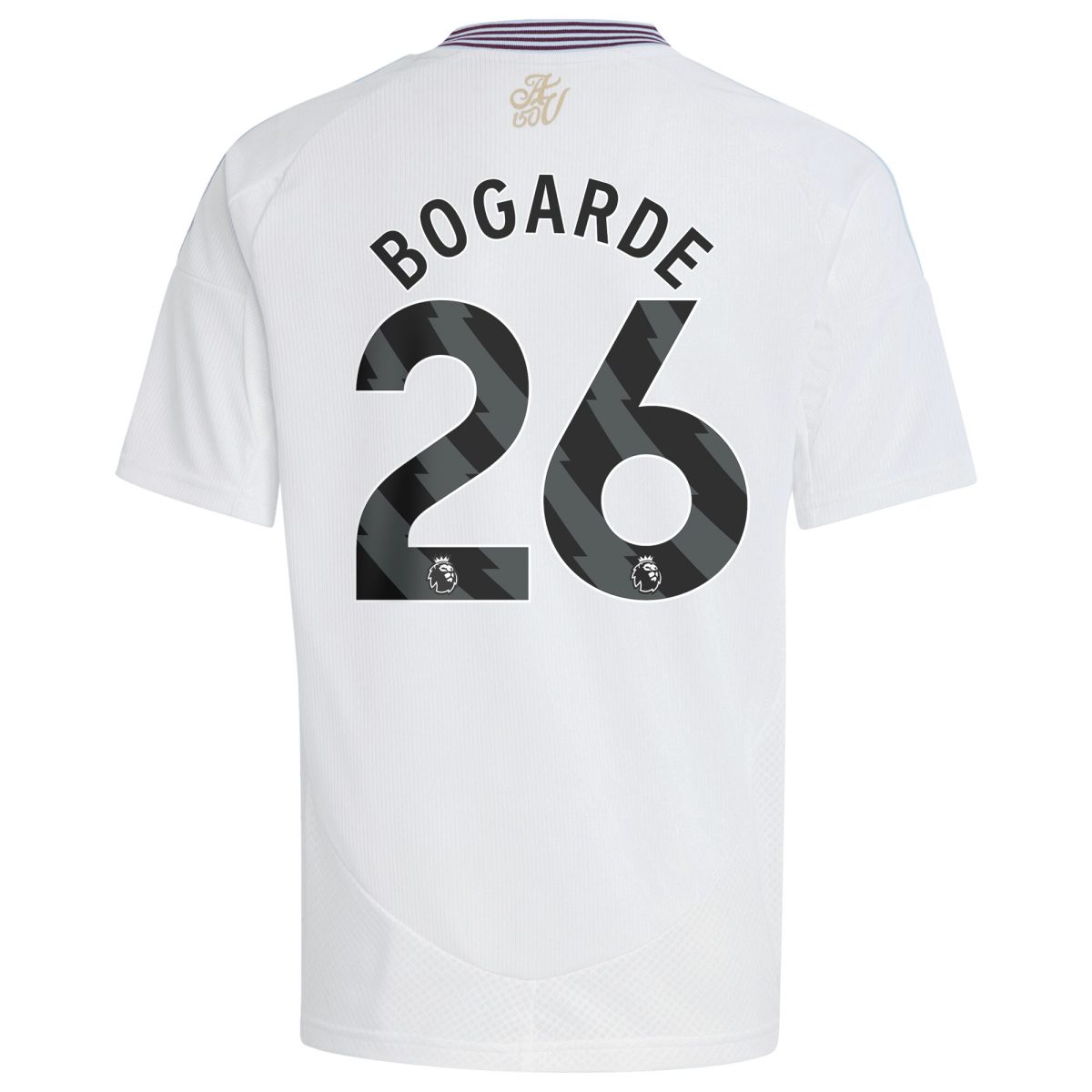 aston villa adidas away shirt 2024-25 – kids with bogarde 26 printing Collection | Aston Villa Football Kits and Shirts