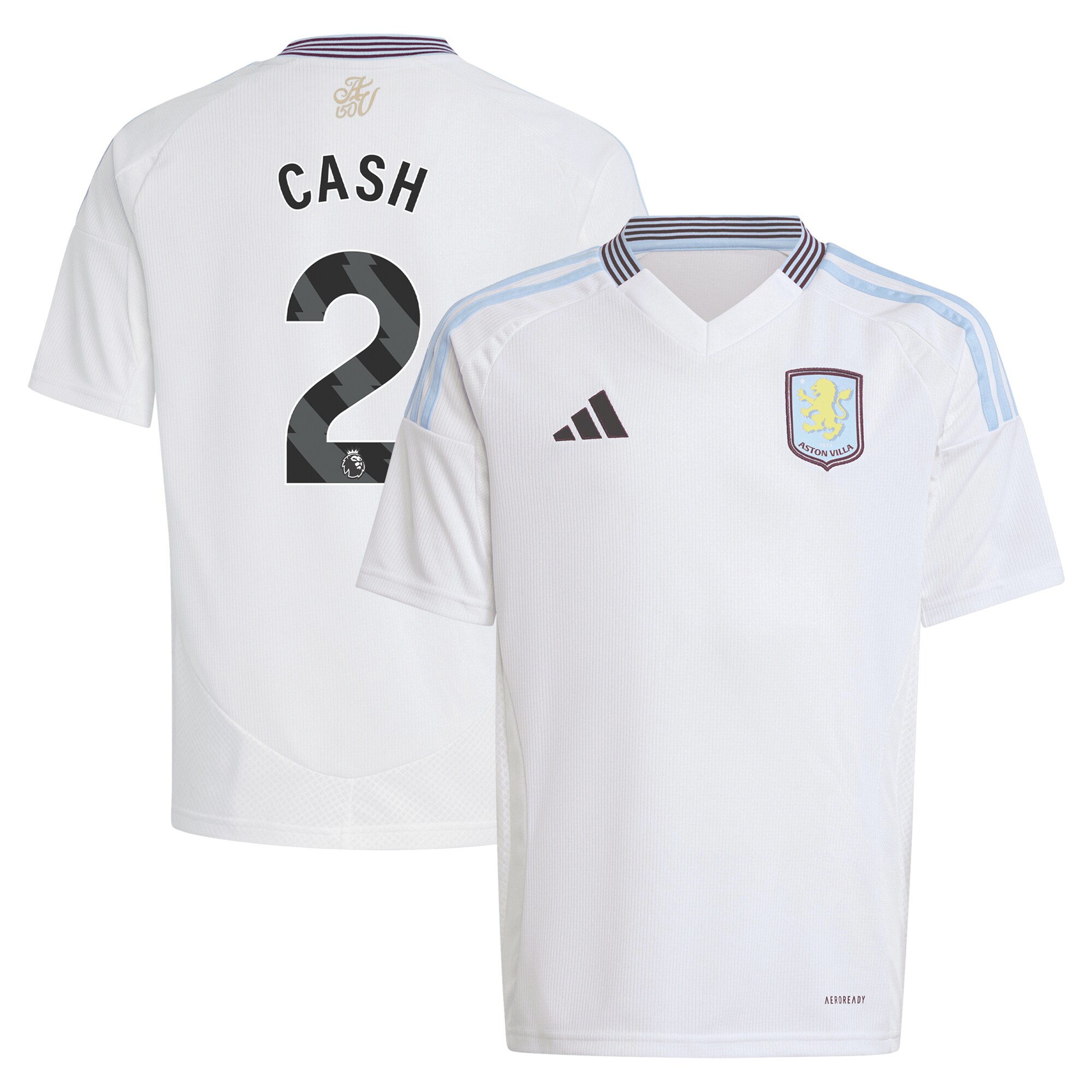 aston villa adidas away shirt 2024-25 – kids with cash 2 printing Collection | Aston Villa Football Kits and Shirts