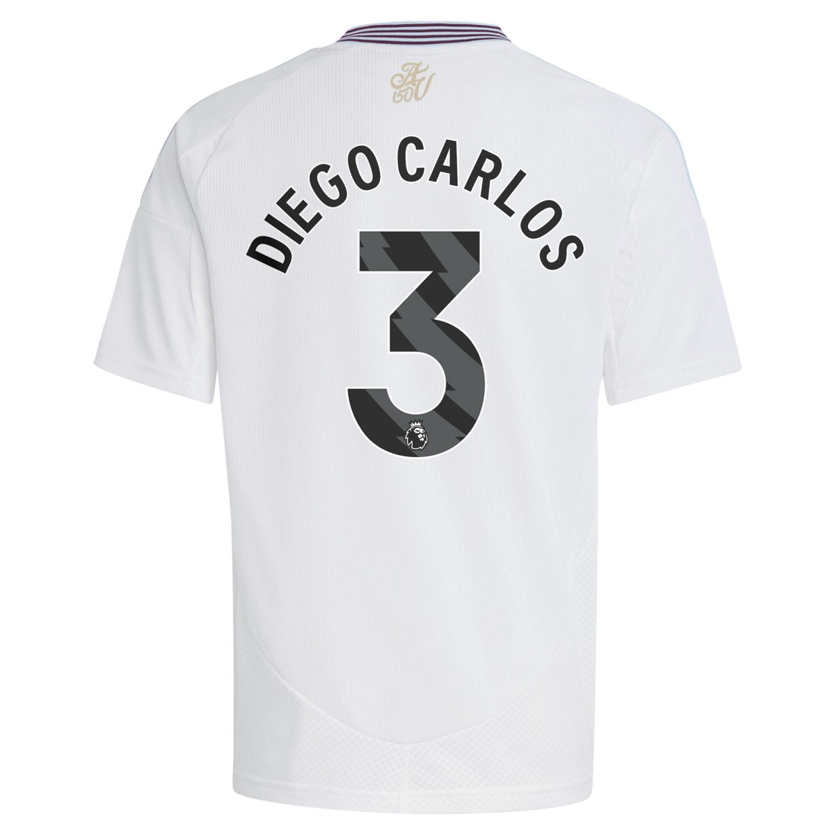 aston villa adidas away shirt 2024-25 – kids with diego carlos 3 printing Collection | Aston Villa Football Kits and Shirts