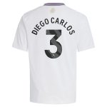 aston villa adidas away shirt 2024-25 – kids with diego carlos 3 printing Collection | Aston Villa Football Kits and Shirts