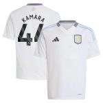 aston villa adidas away shirt 2024-25 – kids with kamara 44 printing Collection | Aston Villa Football Kits and Shirts