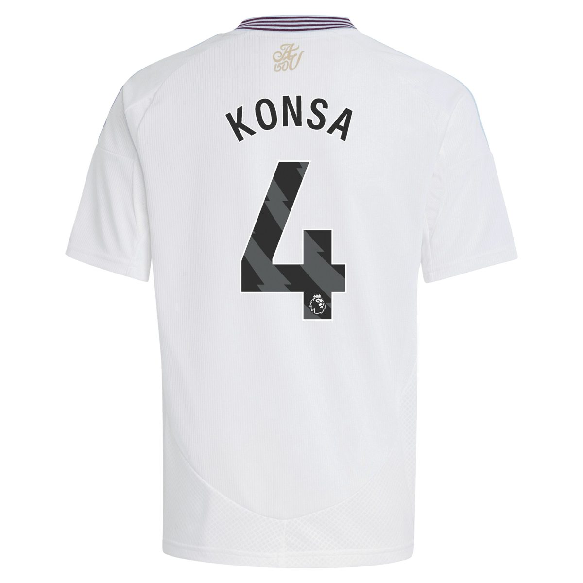aston villa adidas away shirt 2024-25 – kids with konsa 4 printing Collection | Aston Villa Football Kits and Shirts