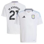 aston villa adidas away shirt 2024-25 – kids with m.asensio 21 printing Collection | Aston Villa Football Kits and Shirts