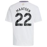 aston villa adidas away shirt 2024-25 – kids with maatsen 22 printing Collection | Aston Villa Football Kits and Shirts