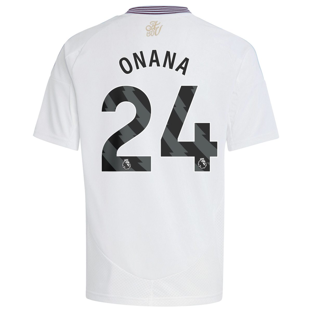 aston villa adidas away shirt 2024-25 – kids with onana 24 printing Collection | Aston Villa Football Kits and Shirts