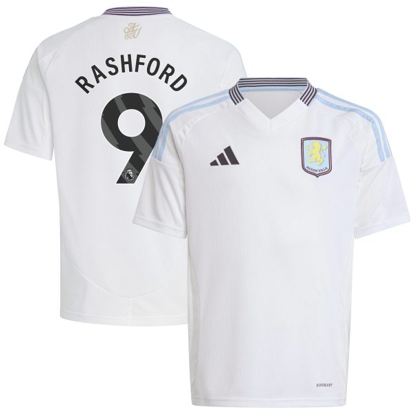 aston villa adidas away shirt 2024-25 – kids with rashford 9 printing Collection | Aston Villa Football Kits and Shirts