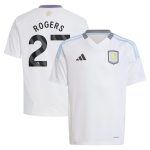 aston villa adidas away shirt 2024-25 – kids with rogers 27 printing Collection | Aston Villa Football Kits and Shirts