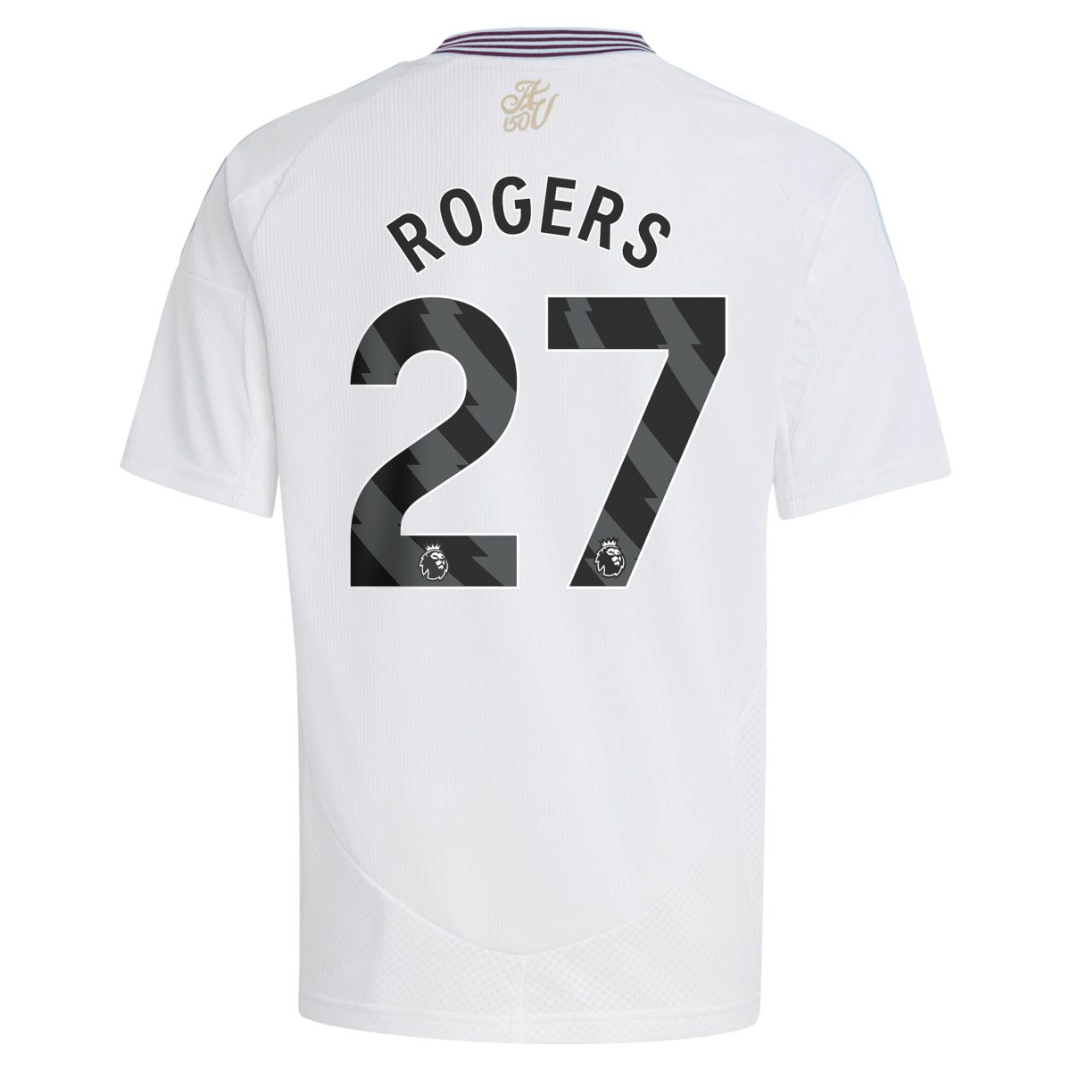 aston villa adidas away shirt 2024-25 – kids with rogers 27 printing Collection | Aston Villa Football Kits and Shirts