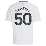 aston villa adidas away shirt 2024-25 – kids with swinkels 50 printing Collection | Aston Villa Football Kits and Shirts