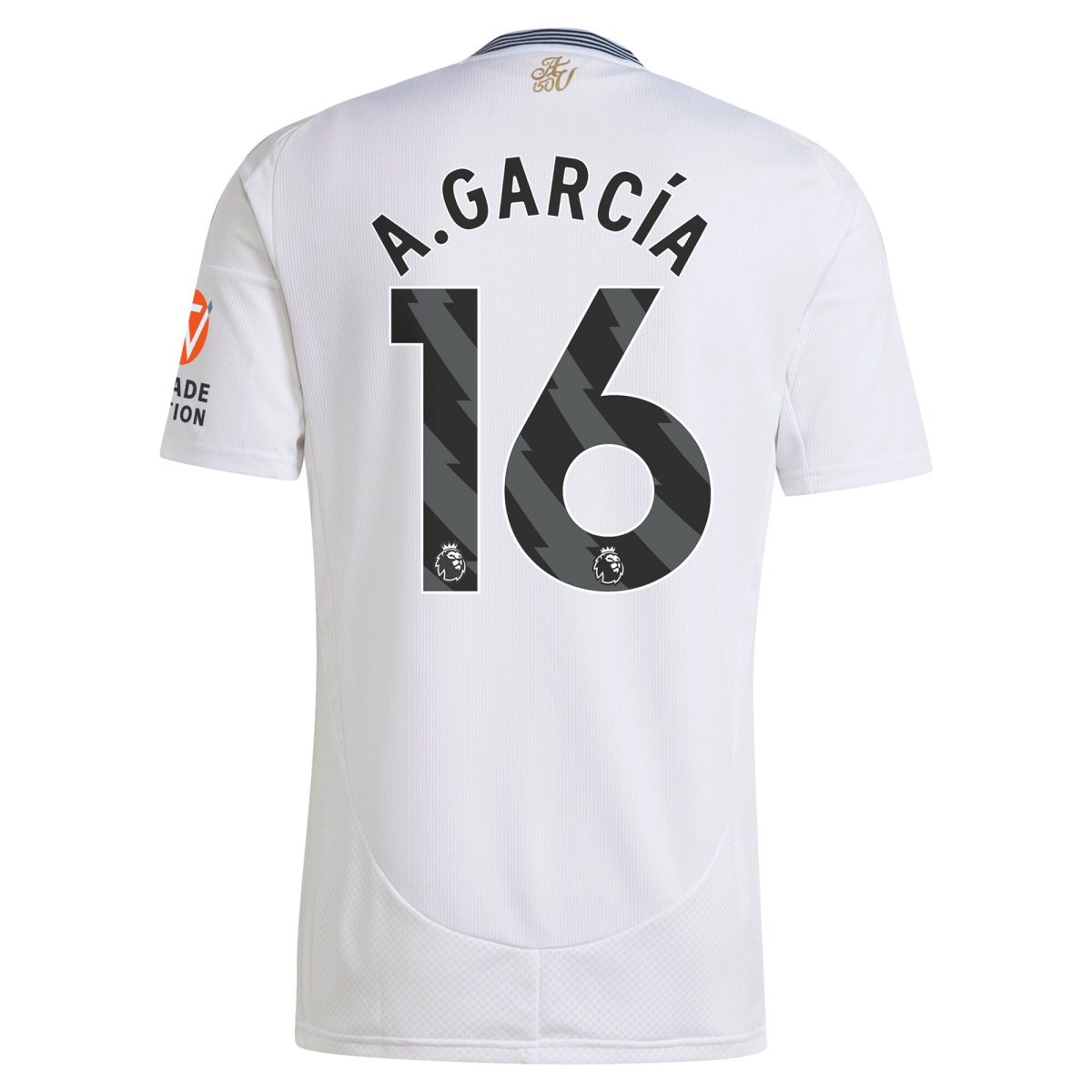 aston villa adidas away shirt 2024-25 with a.garcía 16 printing Collection | Aston Villa Football Kits and Shirts
