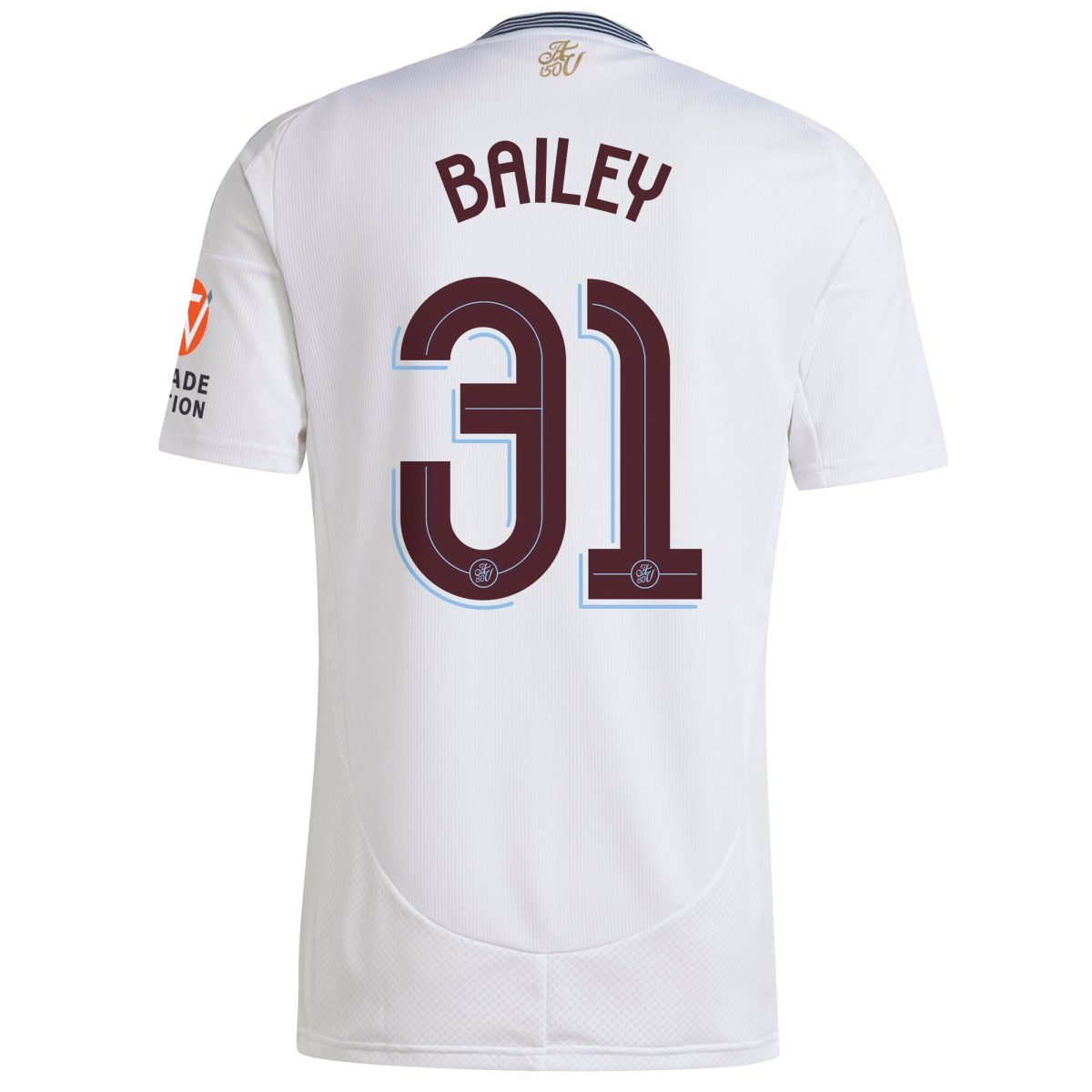 aston villa adidas away shirt 2024-25 with bailey 31 cup printing Collection | Aston Villa Football Kits and Shirts