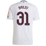 aston villa adidas away shirt 2024-25 with bailey 31 cup printing Collection | Aston Villa Football Kits and Shirts
