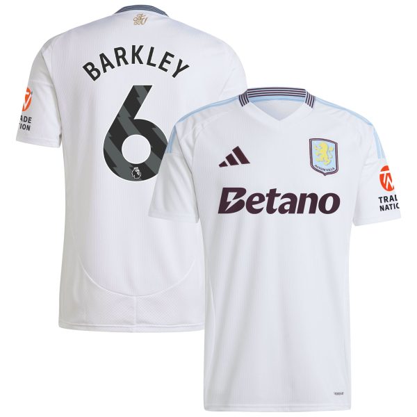 aston villa adidas away shirt 2024-25 with barkley 6 printing Collection | Aston Villa Football Kits and Shirts