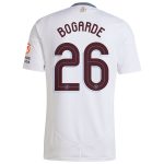aston villa adidas away shirt 2024-25 with bogarde 26 cup printing Collection | Aston Villa Football Kits and Shirts