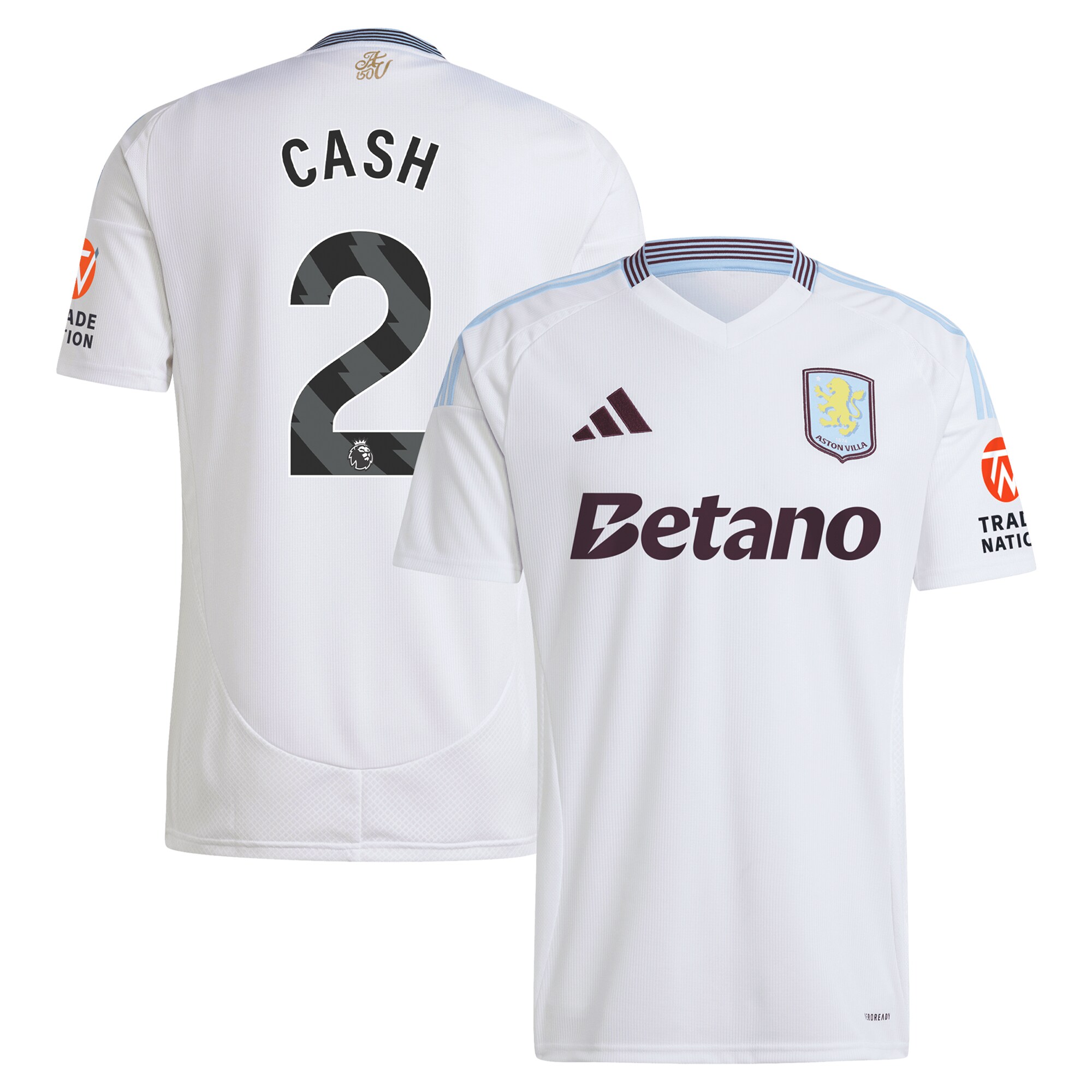 aston villa adidas away shirt 2024-25 with cash 2 printing Collection | Aston Villa Football Kits and Shirts