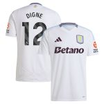 aston villa adidas away shirt 2024-25 with digne 12 printing Collection | Aston Villa Football Kits and Shirts