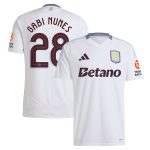 aston villa adidas away shirt 2024-25 with gabi nunes 28 cup printing Collection | Aston Villa Football Kits and Shirts