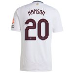 aston villa adidas away shirt 2024-25 with hanson 20 cup printing Collection | Aston Villa Football Kits and Shirts