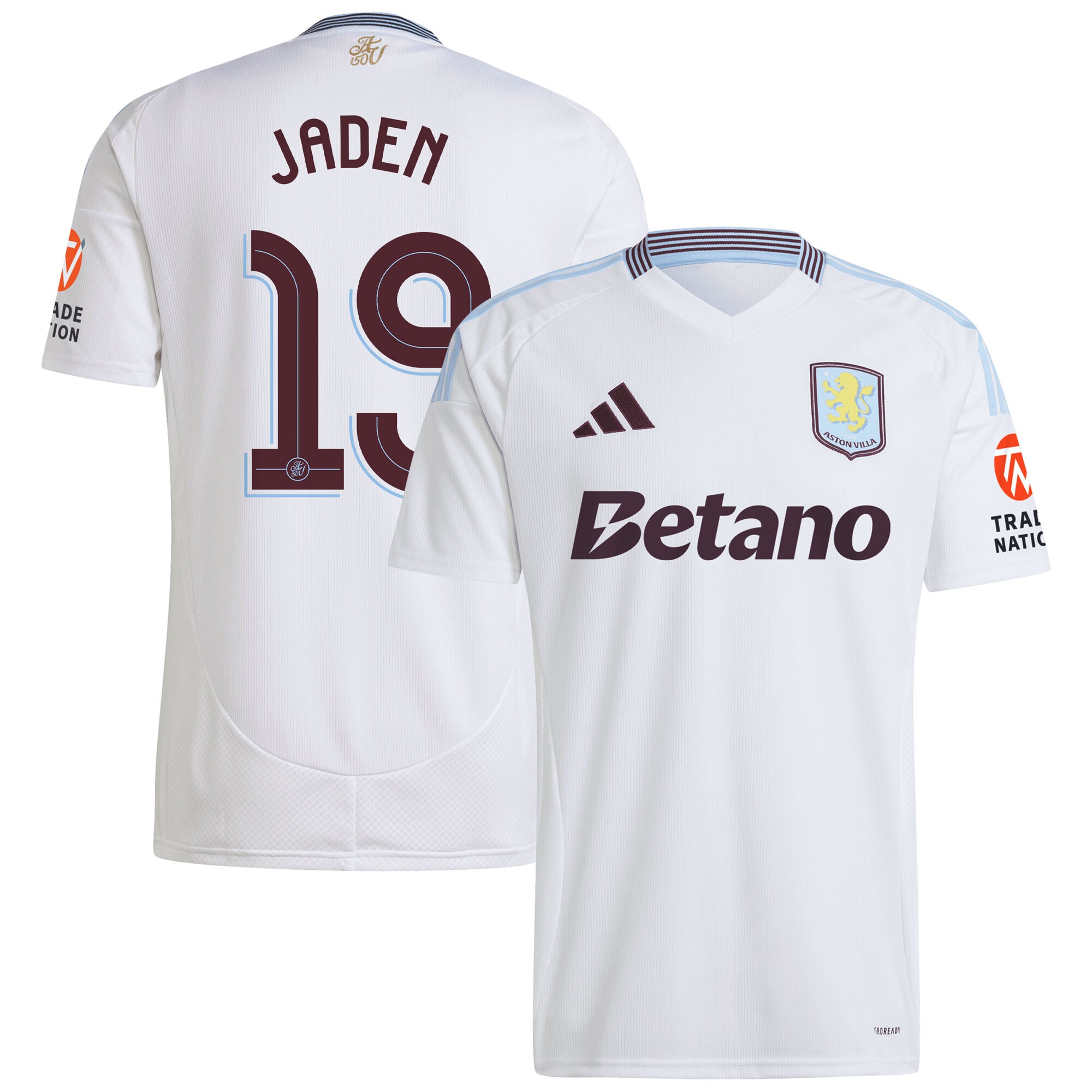 aston villa adidas away shirt 2024-25 with jaden 19 cup printing Collection | Aston Villa Football Kits and Shirts