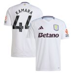 aston villa adidas away shirt 2024-25 with kamara 44 printing Collection | Aston Villa Football Kits and Shirts