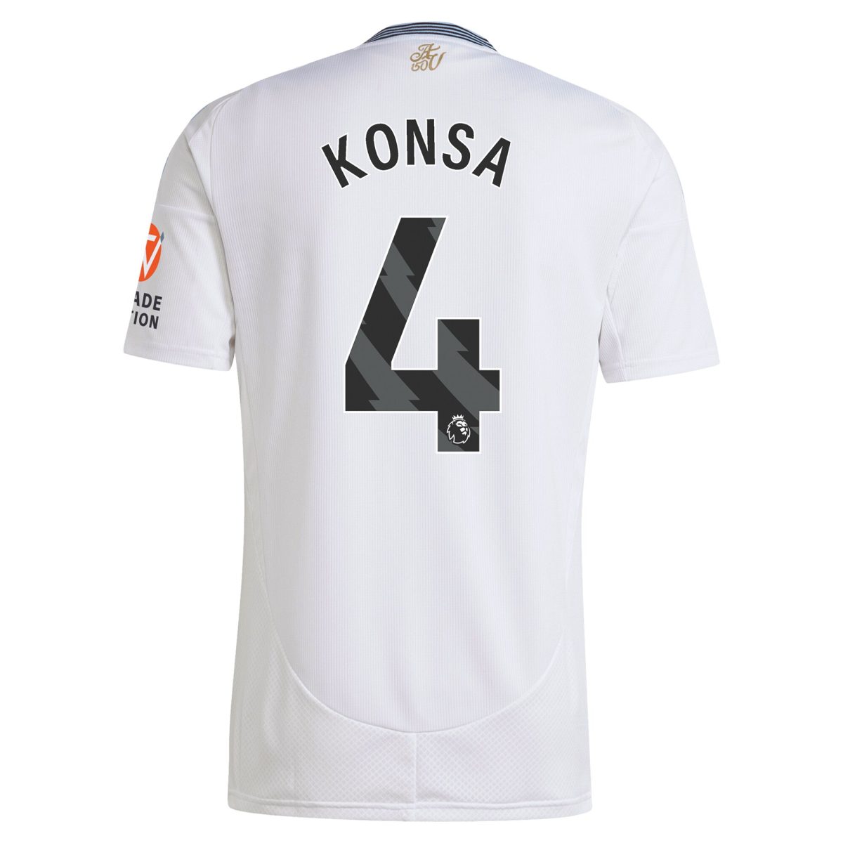 aston villa adidas away shirt 2024-25 with konsa 4 printing Collection | Aston Villa Football Kits and Shirts