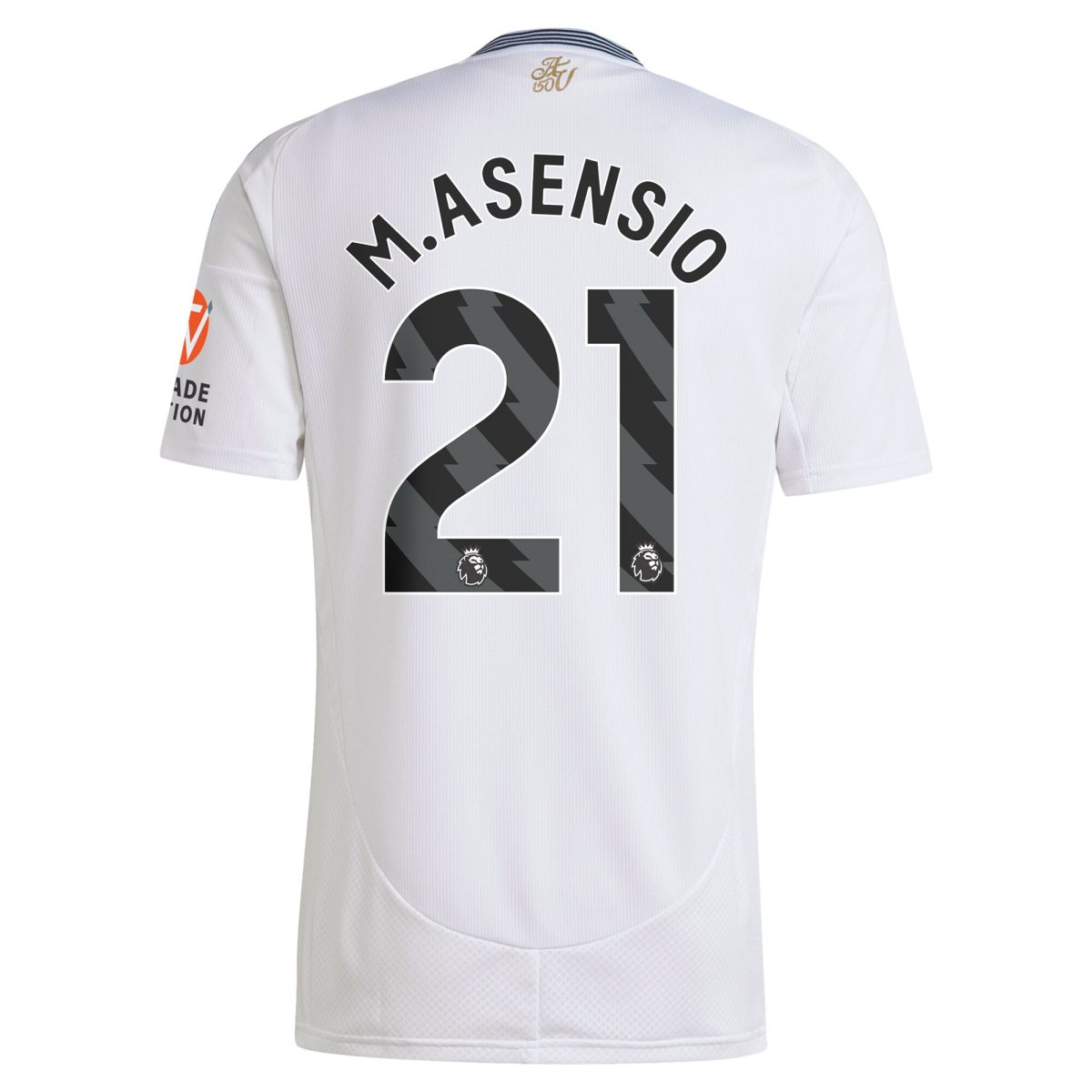 aston villa adidas away shirt 2024-25 with m.asensio 21 printing Collection | Aston Villa Football Kits and Shirts
