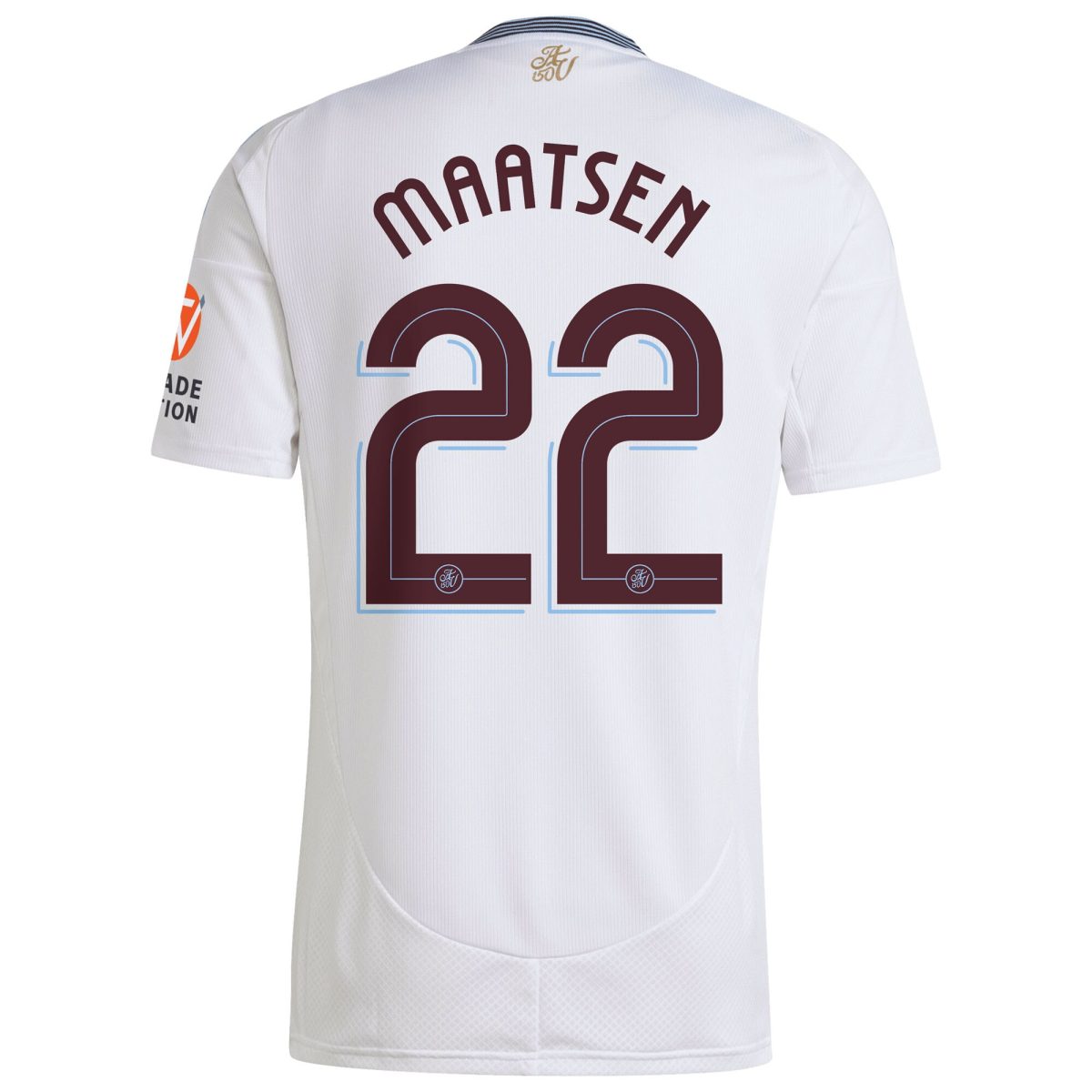 aston villa adidas away shirt 2024-25 with maatsen 22 cup printing Collection | Aston Villa Football Kits and Shirts