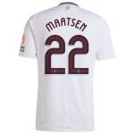 aston villa adidas away shirt 2024-25 with maatsen 22 cup printing Collection | Aston Villa Football Kits and Shirts