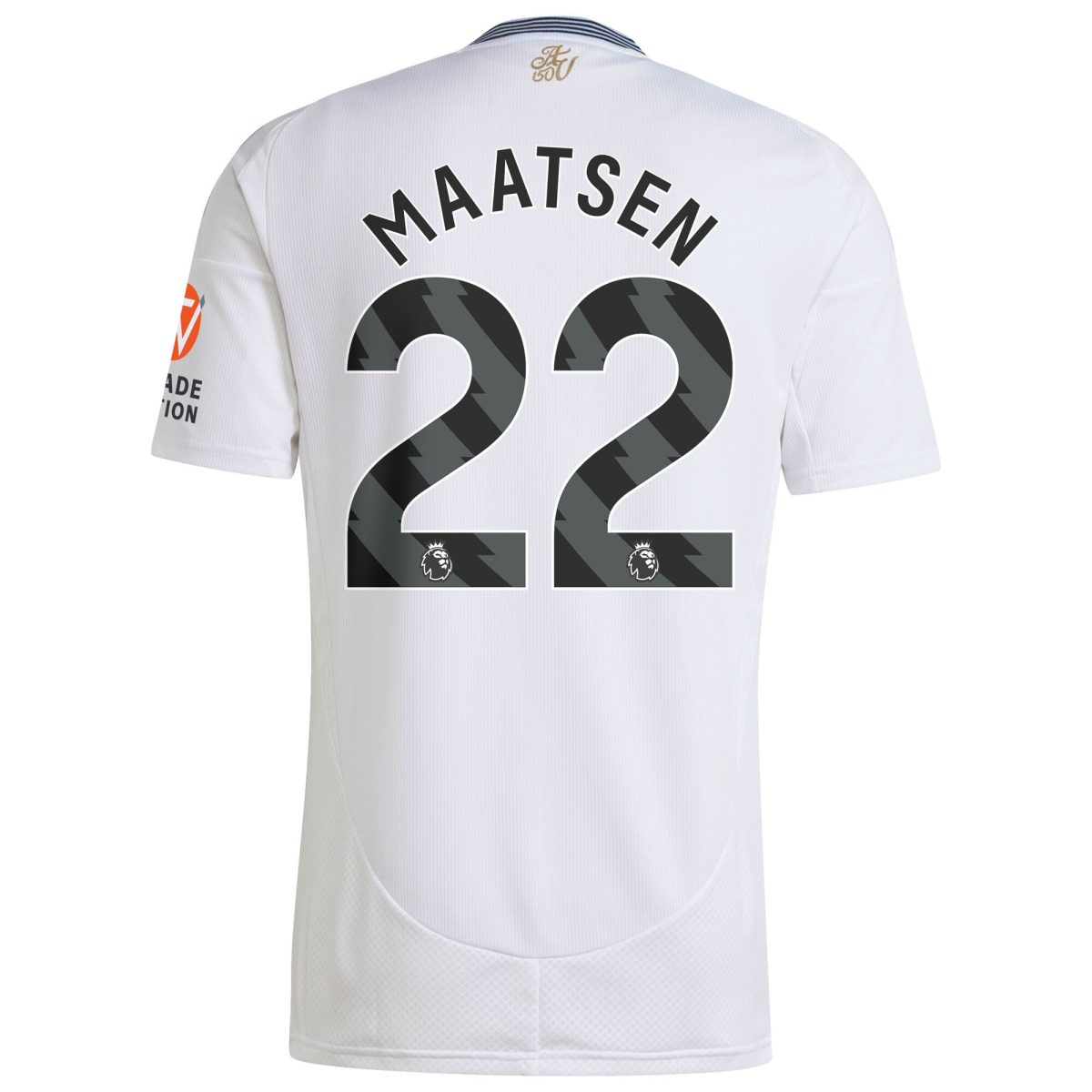 aston villa adidas away shirt 2024-25 with maatsen 22 printing Collection | Aston Villa Football Kits and Shirts
