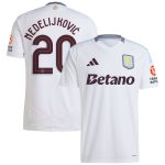 aston villa adidas away shirt 2024-25 with nedeljković 20 cup printing Collection | Aston Villa Football Kits and Shirts