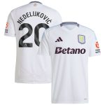 aston villa adidas away shirt 2024-25 with nedeljković 20 printing Collection | Aston Villa Football Kits and Shirts