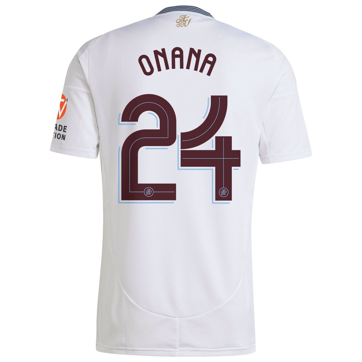 aston villa adidas away shirt 2024-25 with onana 24 cup printing Collection | Aston Villa Football Kits and Shirts