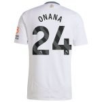 aston villa adidas away shirt 2024-25 with onana 24 printing Collection | Aston Villa Football Kits and Shirts
