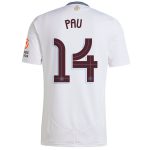 aston villa adidas away shirt 2024-25 with pau 14 cup printing Collection | Aston Villa Football Kits and Shirts