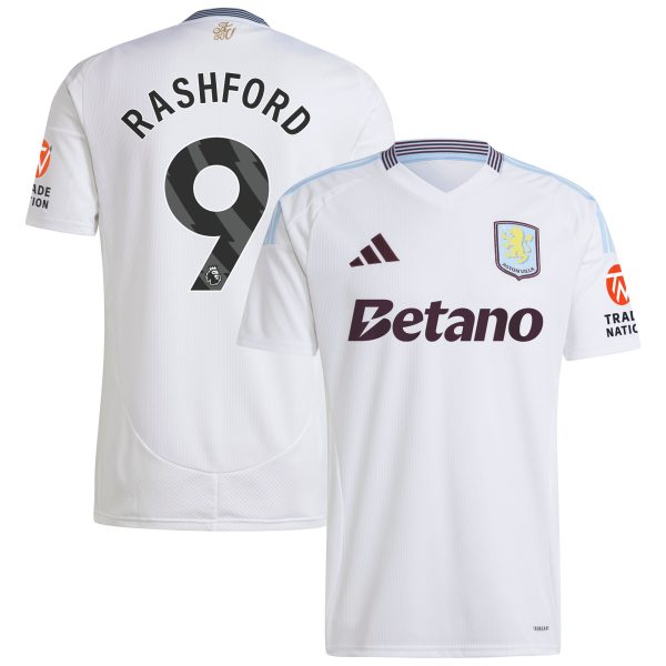 aston villa adidas away shirt 2024-25 with rashford 9 printing Collection | Aston Villa Football Kits and Shirts
