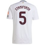 aston villa adidas away shirt 2024-25 with staniforth 5 cup printing Collection | Aston Villa Football Kits and Shirts