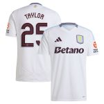 aston villa adidas away shirt 2024-25 with taylor 25 cup printing Collection | Aston Villa Football Kits and Shirts