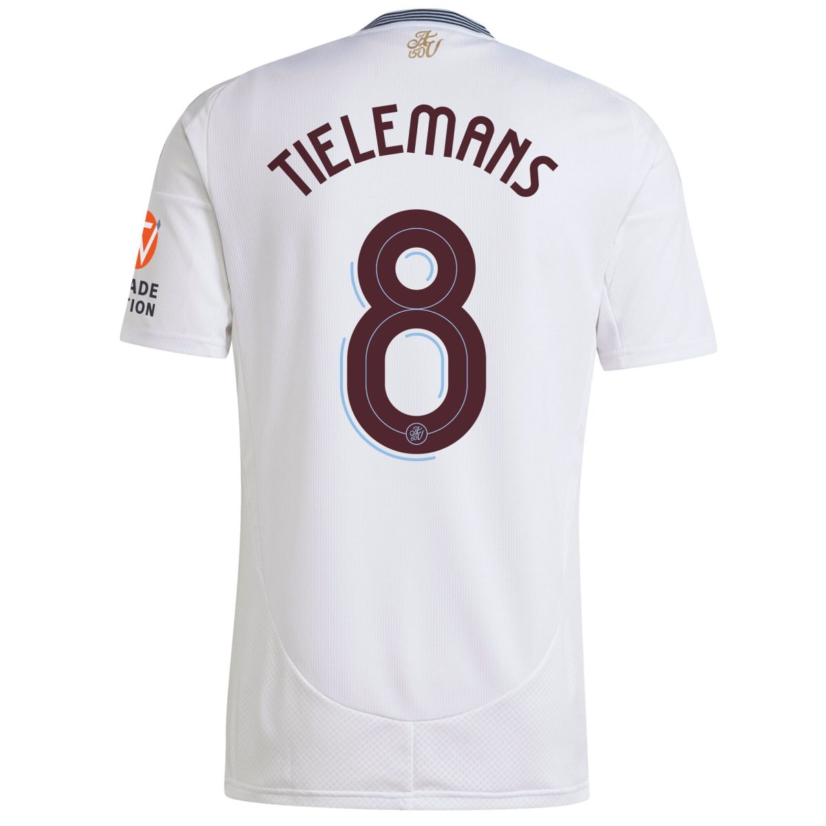 aston villa adidas away shirt 2024-25 with tielemans 8 cup printing Collection | Aston Villa Football Kits and Shirts