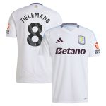 aston villa adidas away shirt 2024-25 with tielemans 8 printing Collection | Aston Villa Football Kits and Shirts