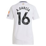 aston villa adidas away shirt 2024-25 – womens with a.garcía 16 printing Collection | Aston Villa Football Kits and Shirts