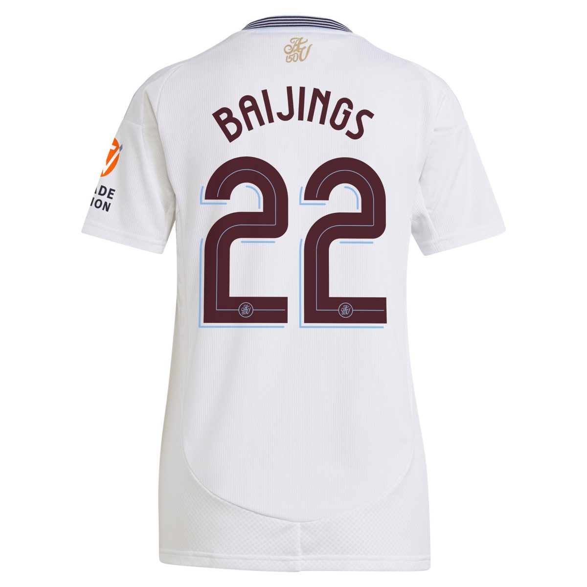 aston villa adidas away shirt 2024-25 – womens with baijings 22 cup printing Collection | Aston Villa Football Kits and Shirts