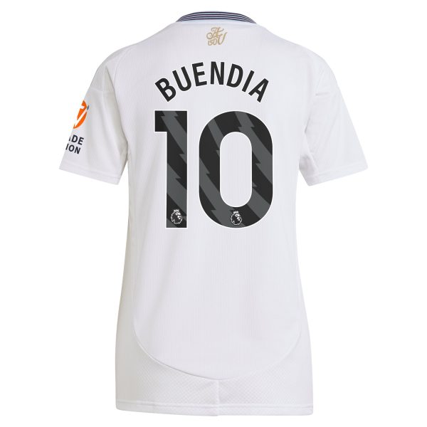 aston villa adidas away shirt 2024-25 – womens with buendia 10 printing Collection | Aston Villa Football Kits and Shirts